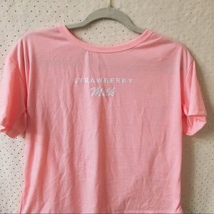 ⭐️ Strawberry Milk Japanese Aesthetic T-Shirt